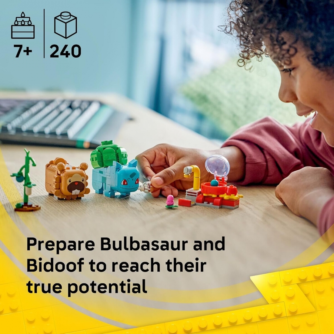 Lego Pokemon Berry Bash with Bulbasaur and Bidoof