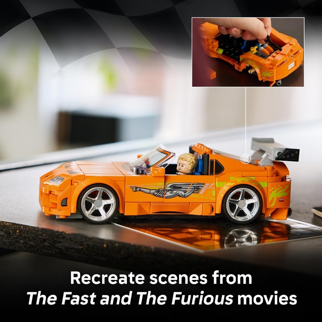 Lego Speed Champions The Fast and Furious Toyota Supra MK4