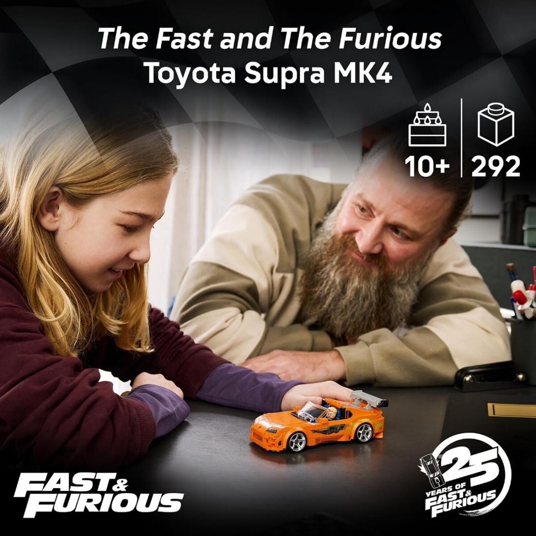 Lego Speed Champions The Fast and Furious Toyota Supra MK4