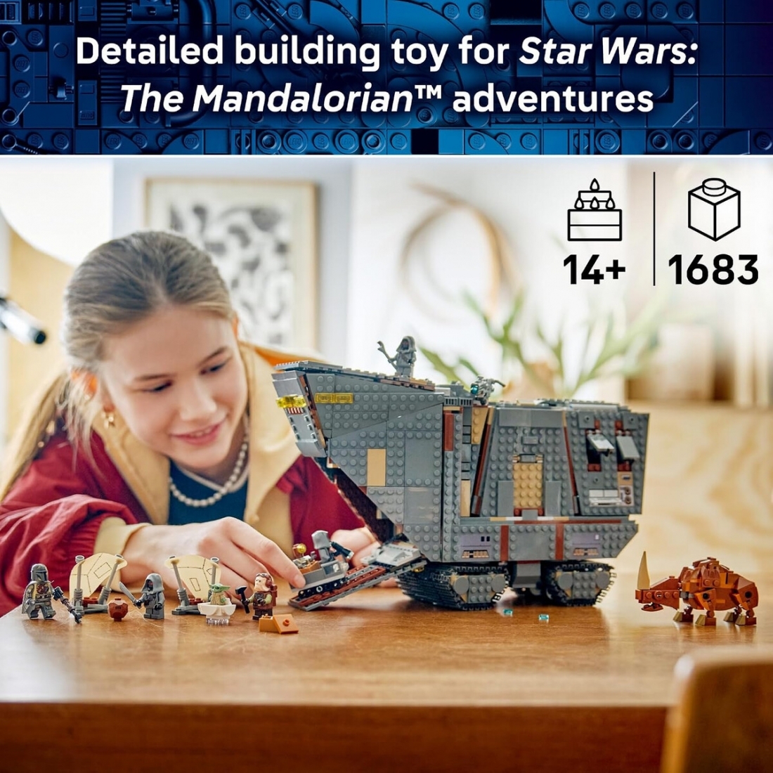 Lego Star Wars Offworld  Sandcrawler and Mudhorn