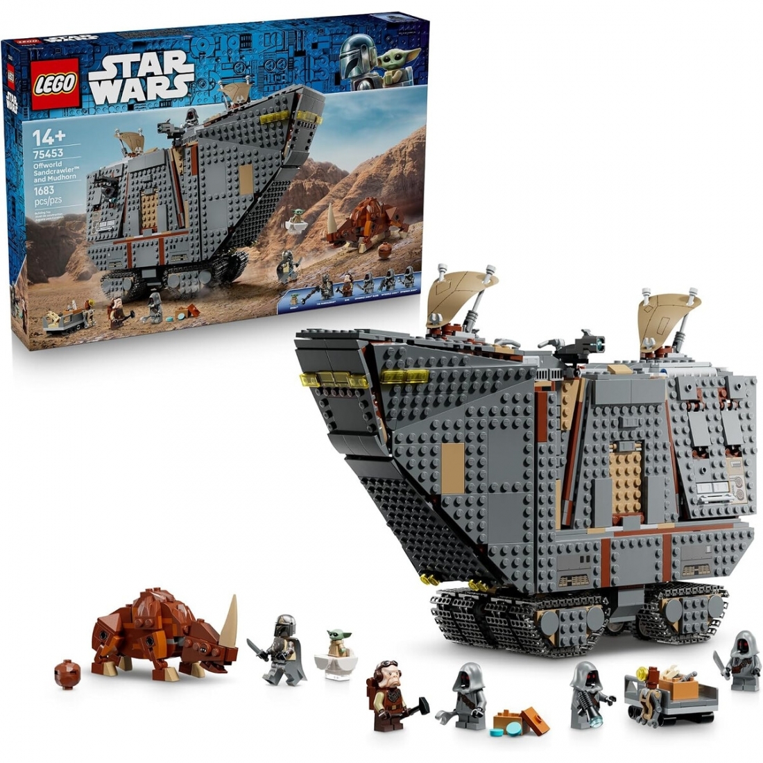 Lego Star Wars Offworld  Sandcrawler and Mudhorn