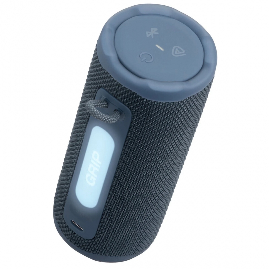 JBL Grip - Portable Waterproof Wireless Speaker w/ Built-In Light, Blu