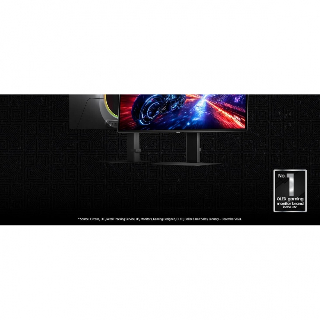 Samsung 27 Curve Gaming Monitor, FHD 1920x1080), G6, 500Hz, 2HDMI, Adj