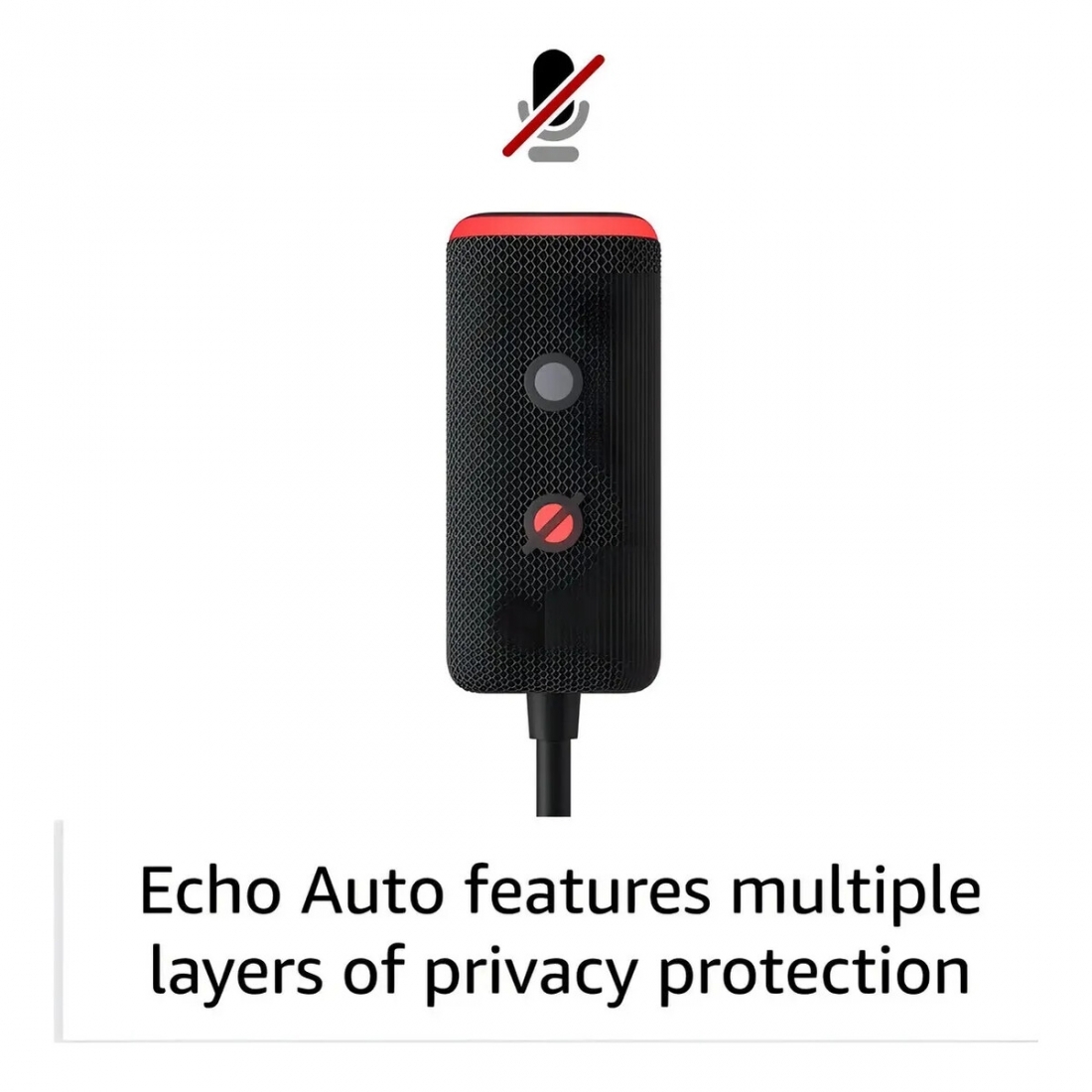 Amazon Echo Auto Smart Speaker with Alexa - Black