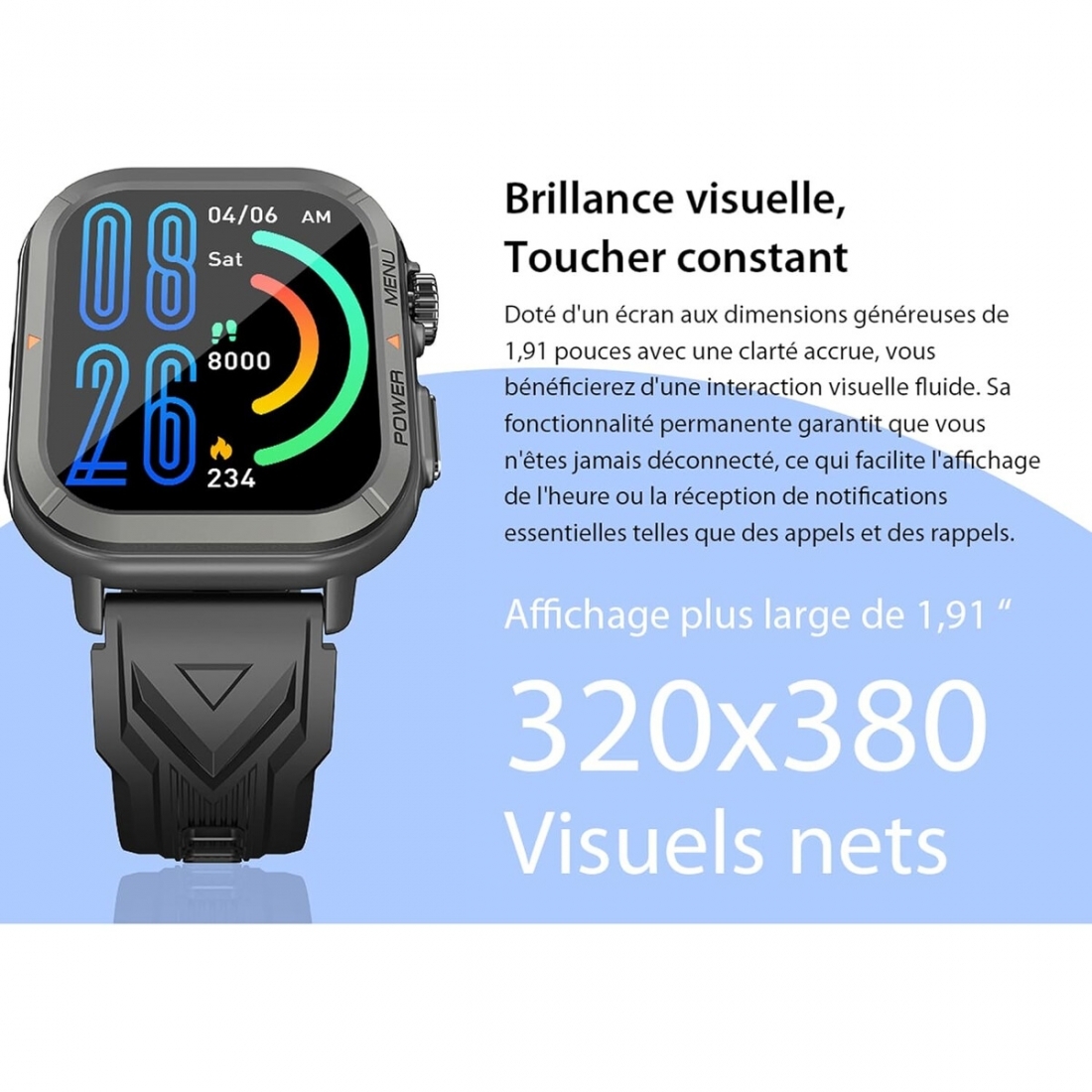 Blackview Smart Watch W30 - 1.93, 5 Days Batt Life (UPC# 6931548314295