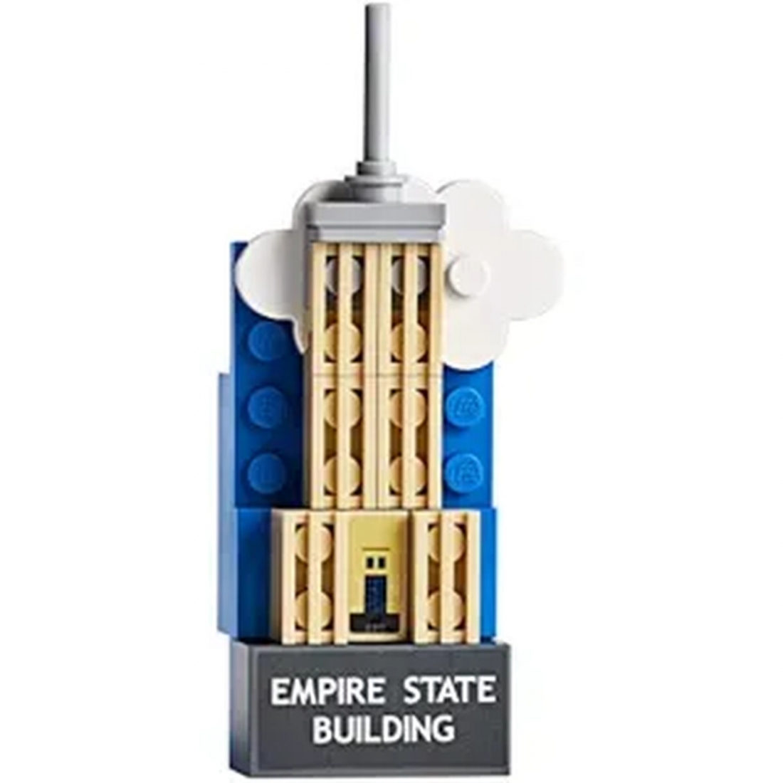 Lego Stick-On Magnet Empire State Building