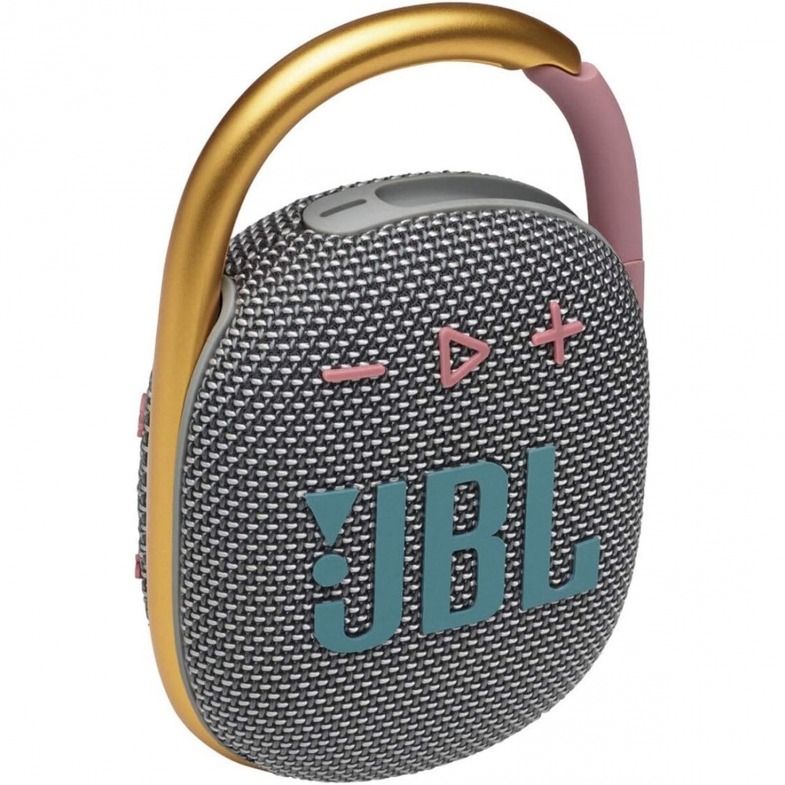 JBL Clip 4 - Portable Waterproof Bluetooth Speaker, Gray, P/N: JBLCLIP4GRYAM