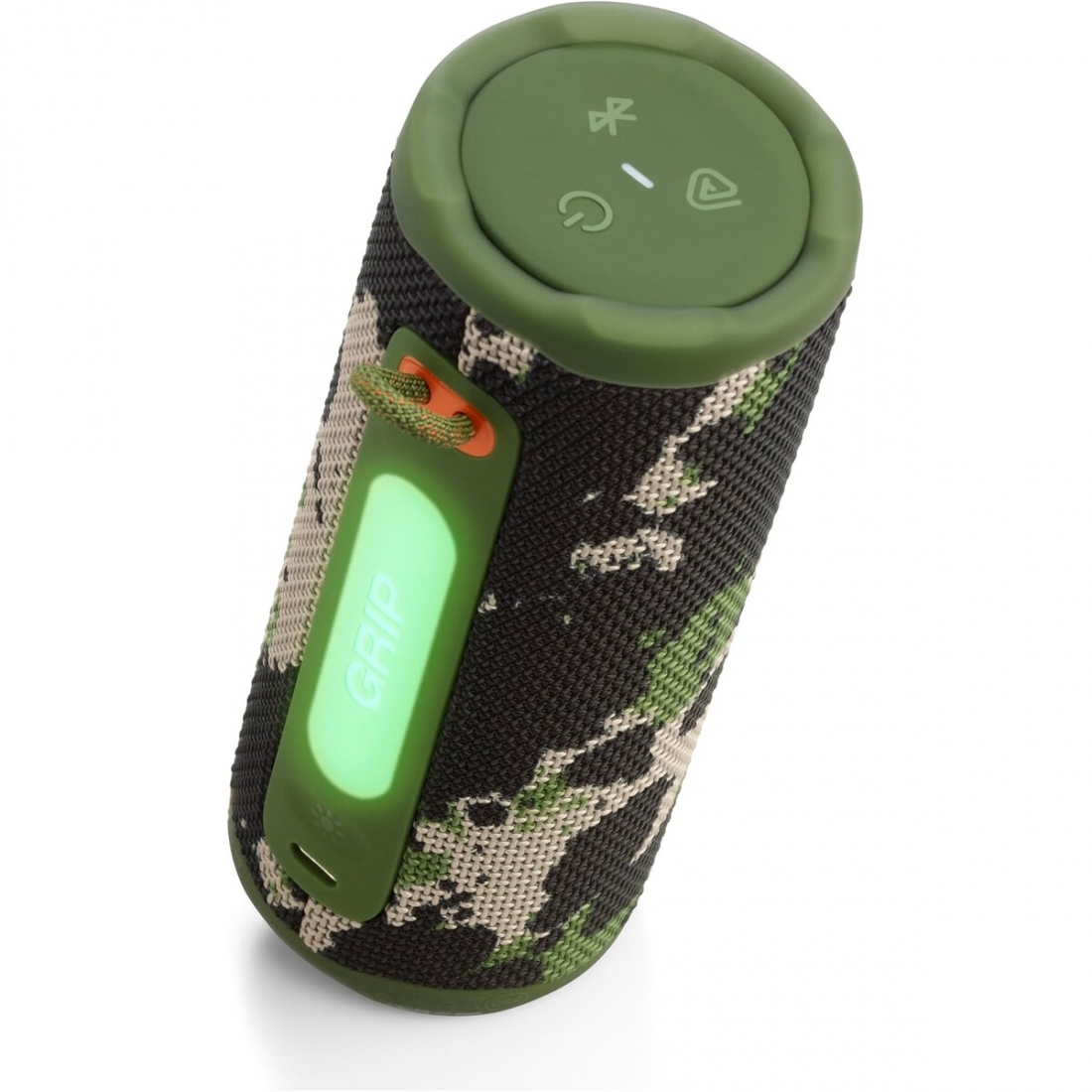 JBL Grip - Portable Waterproof Bluetooth Speaker w/ Built-In Light, Sq