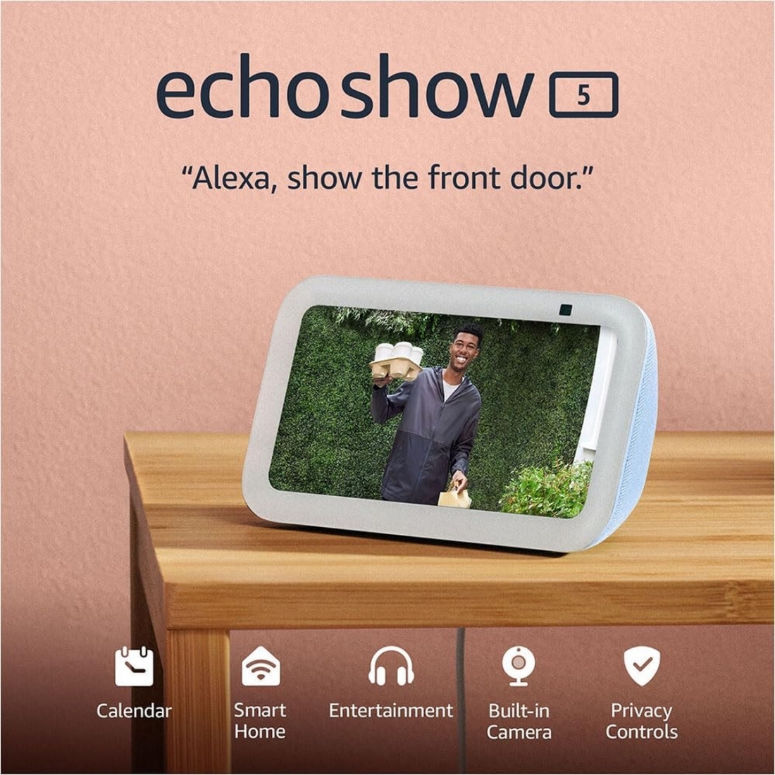 Amazon Echo Show 5 - 3rd�Generation 5.5in Smart Display with Alexa, Cl