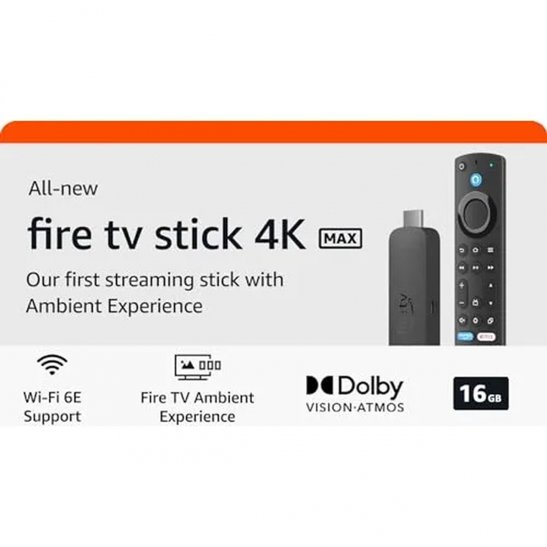 Amazon Fire TV Stick 4K Plus - 4K Streaming Device, AI Powered Search,