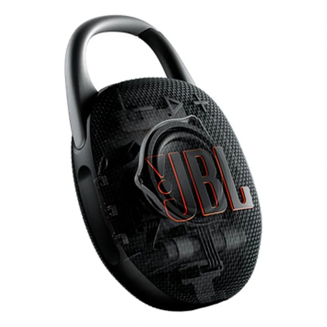 JBL Clip 5 - Portable Waterproof Wireless Speaker, Black, P/N: JBLCLIP