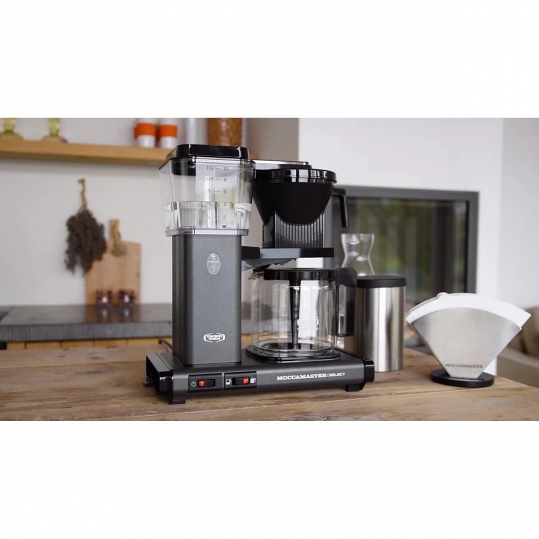 Technivorm Moccamaster 53923 KBGV Select 10-Cup Coffee Maker, Juniper,