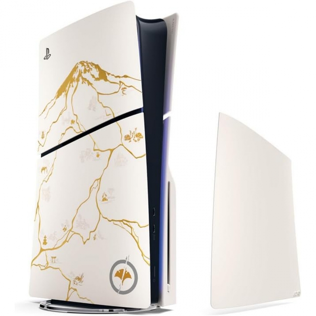 Console - PS5 console Slim Disc Ghost of Yotei Gold Limited Edition Bu