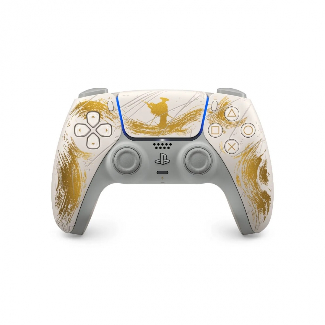 PS5 Dualsense controller Ghost of Y?tei Gold Limited Edition - White -