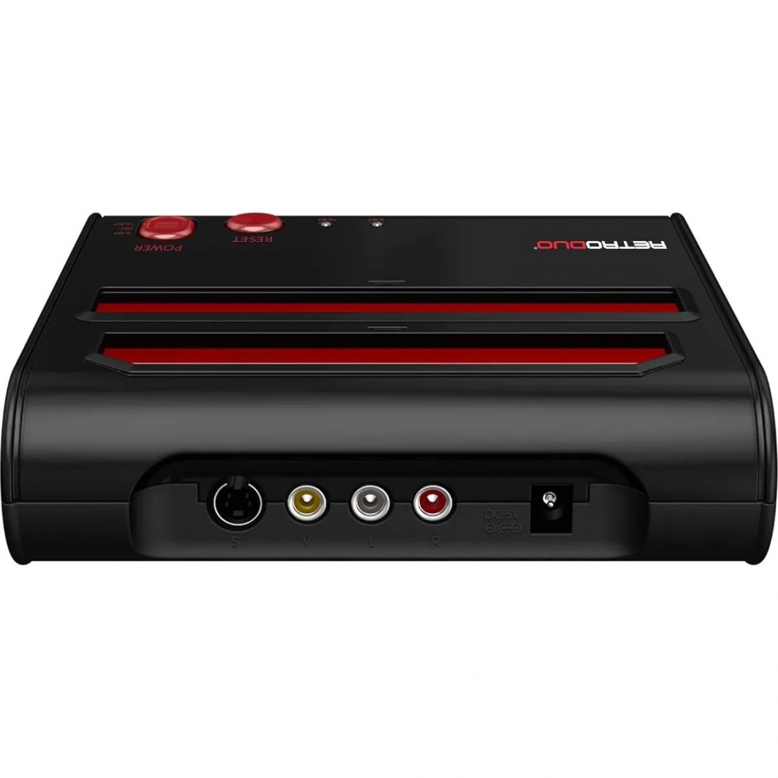 RetroDuo Console SNES & NES Dual 2in1 System Red/Black (Retro-Bit)