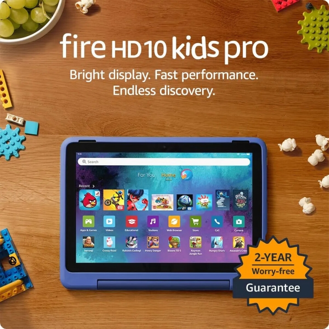 Amazon Fire HD 10 Kids PRO Tablet - 32GB - Happy Day