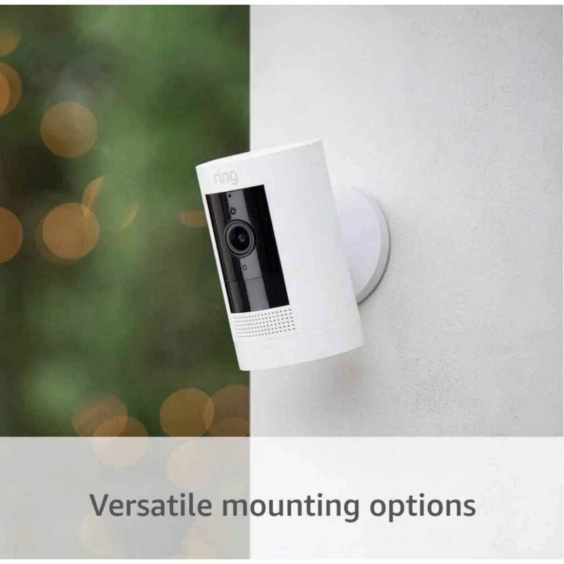 Ring - Outdoor Cam (Stick Up Cam) Indoor/Outdoor Wire Free 1080p Secur