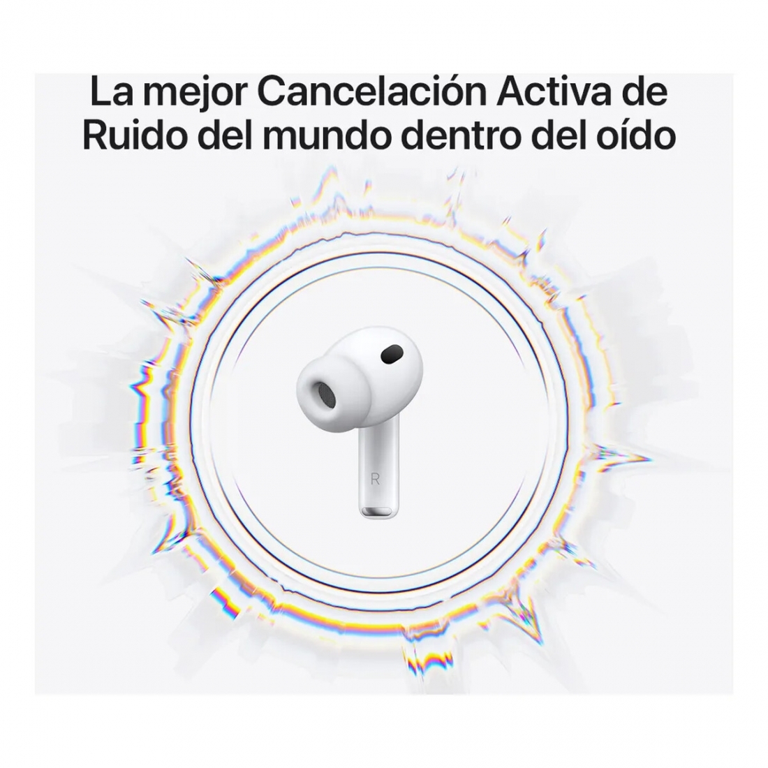 Apple AirPods Pro 3 - W/ Active Noise Cancellation, White, UPC: 195950