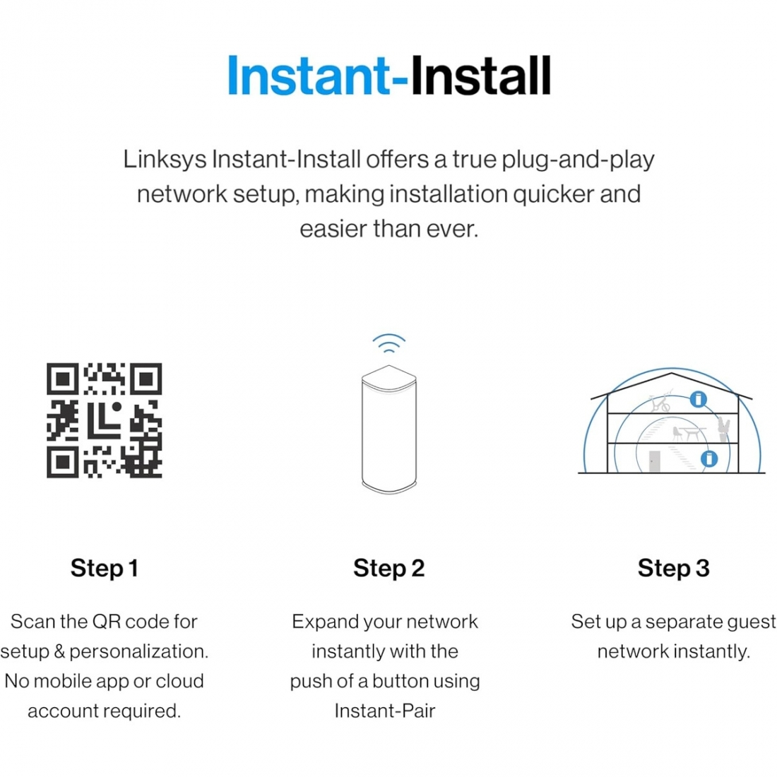Linksys Velop Micro 7 Mesh Router (3PK)