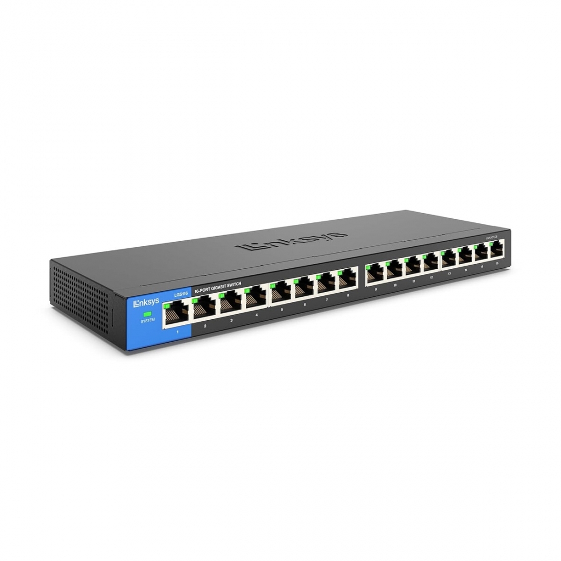 Linksys 16 Port Gigabit Swtich Metalic
