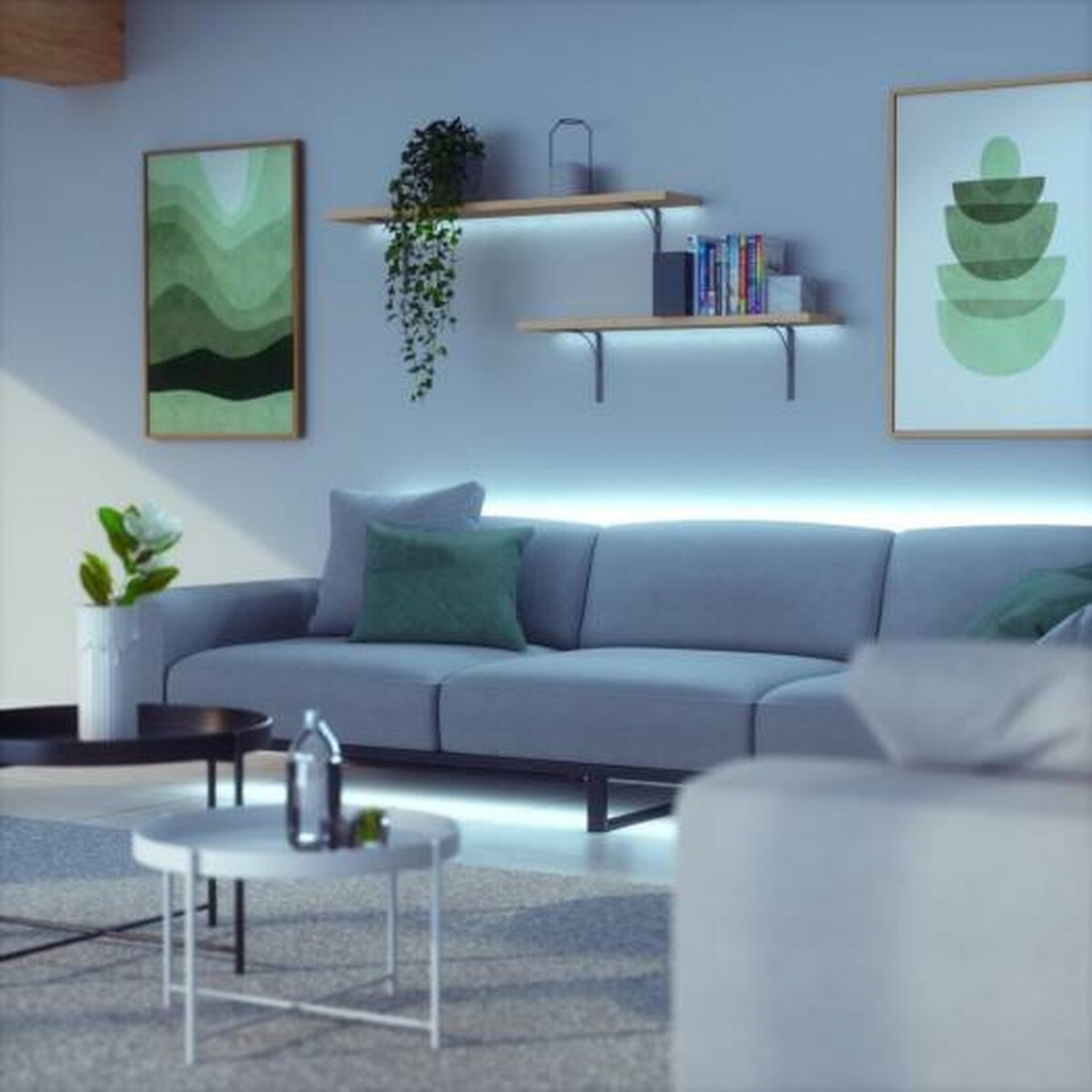 Nanoleaf Essentials Light Strips Expansion - 1 Meter - 1600Lm - 30W - 