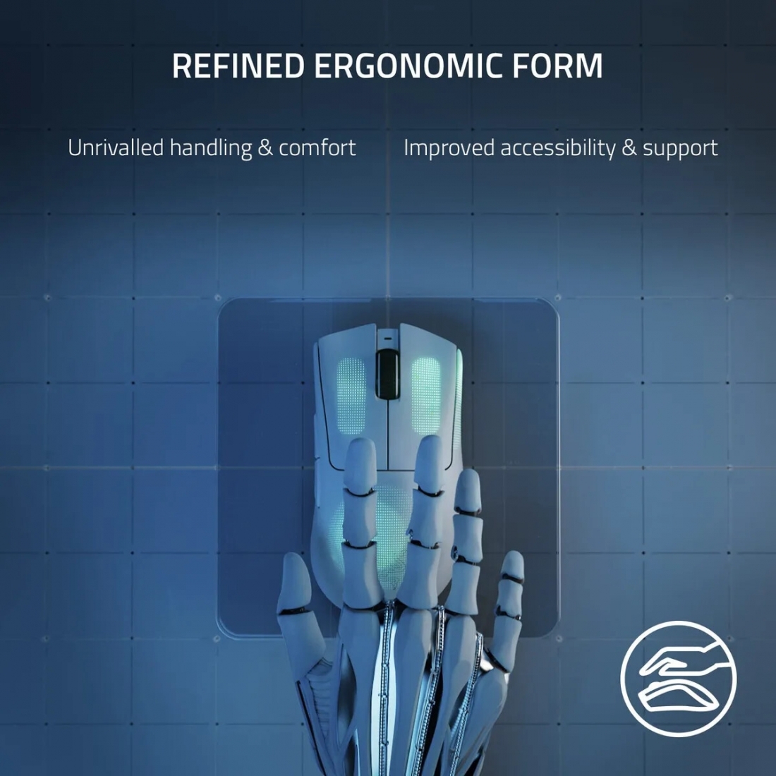 Razer DeathAdder V3 Pro - Ergonomic Wireless Gaming Mouse - White Edit