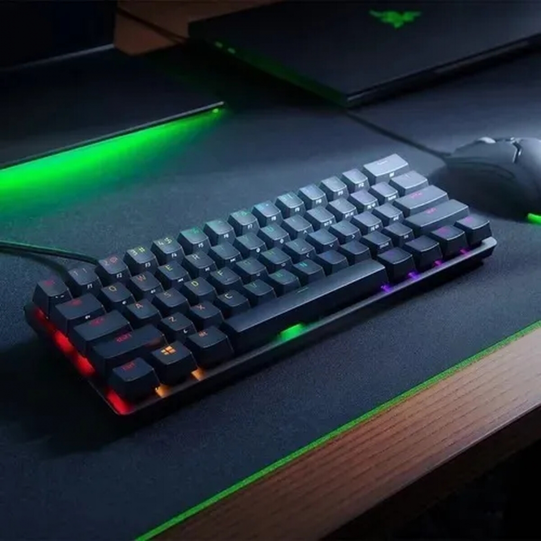 Razer Huntsman Mini - 60% Optical Gaming Keyboard (Clicky Purple Switc