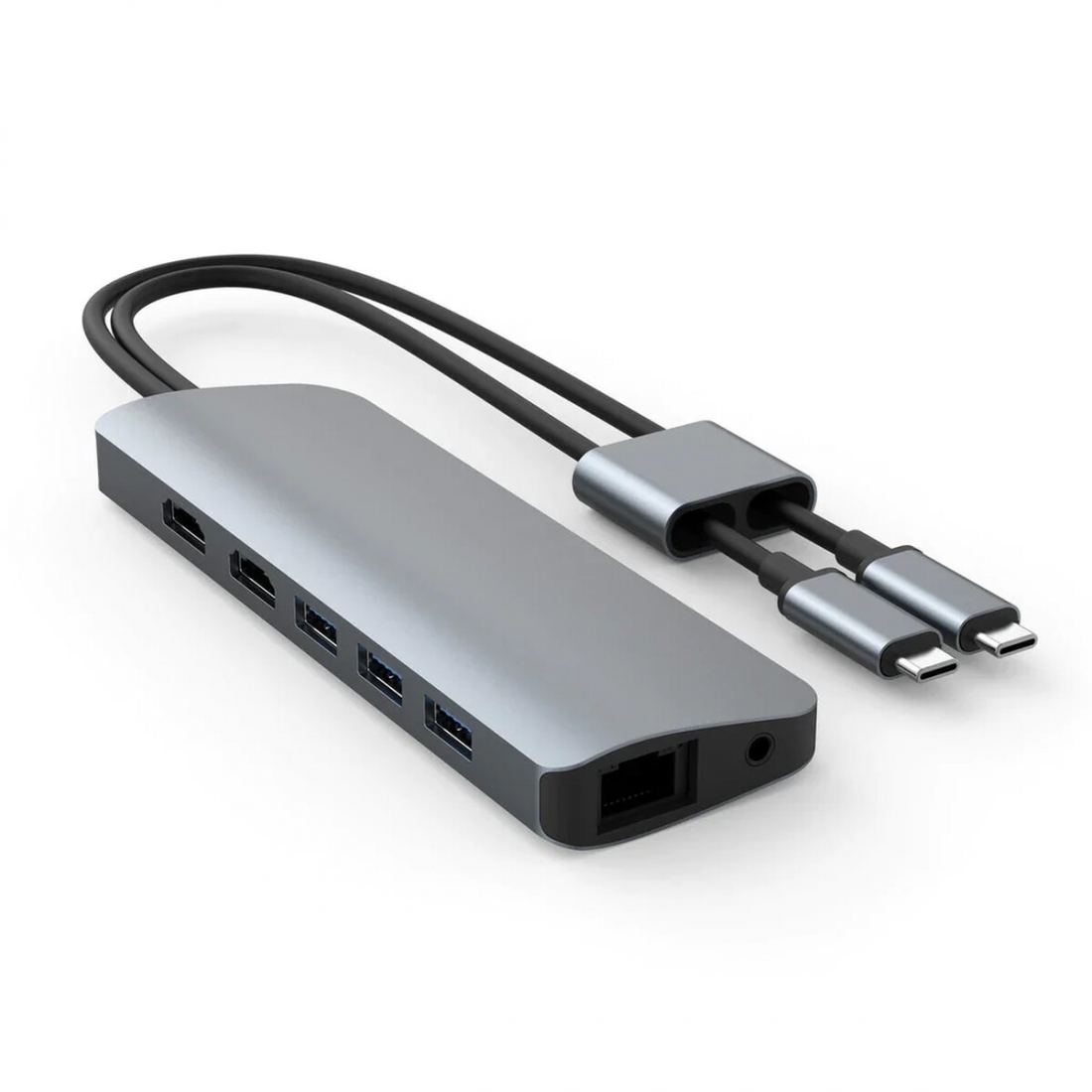 HyperDrive VIPER 10-in-2 USB-C Hub (Space Gray)