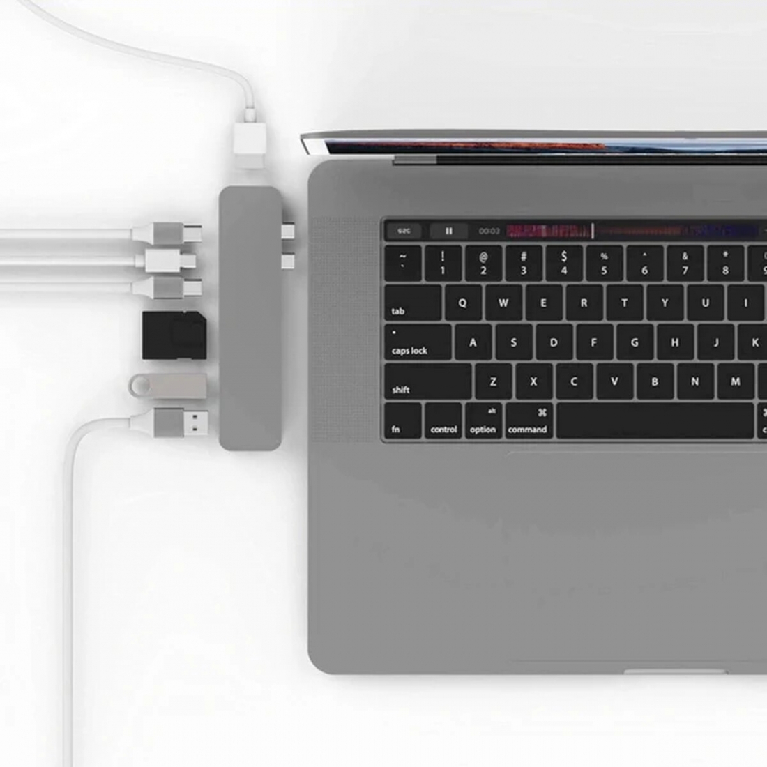 HyperDrive PRO Hub for USB-C MacBook Pro (Space Gray)
