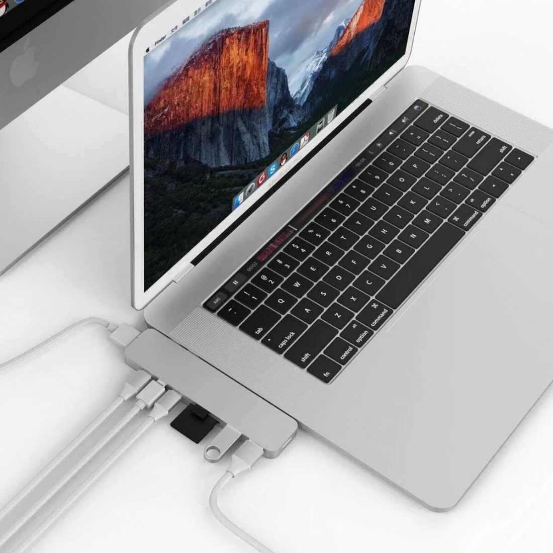 HyperDrive PRO Hub for USB-C MacBook Pro (Silver)