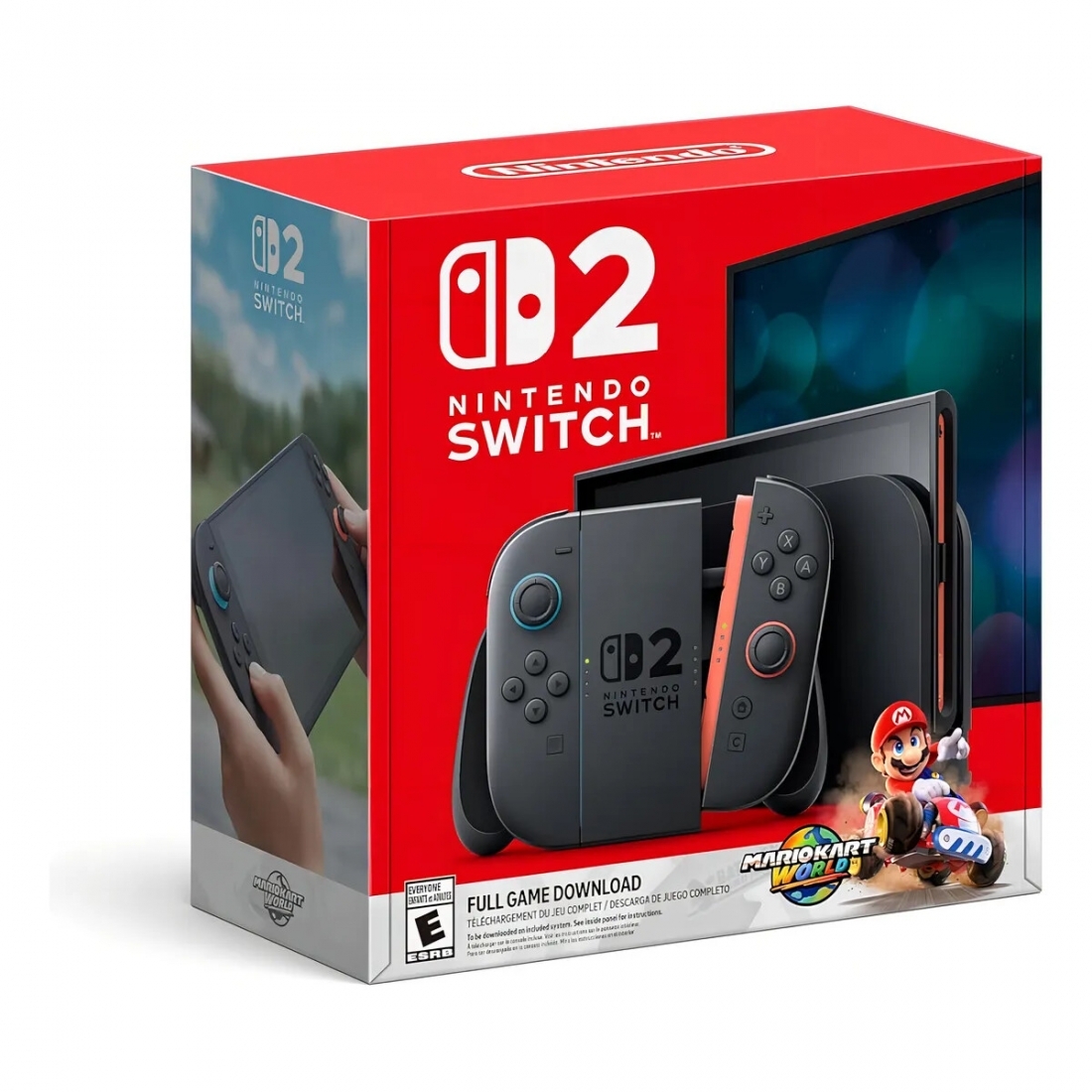 Nintendo Switch 2 Mario Kart World Bundle Edition Console, 256GB - UPC