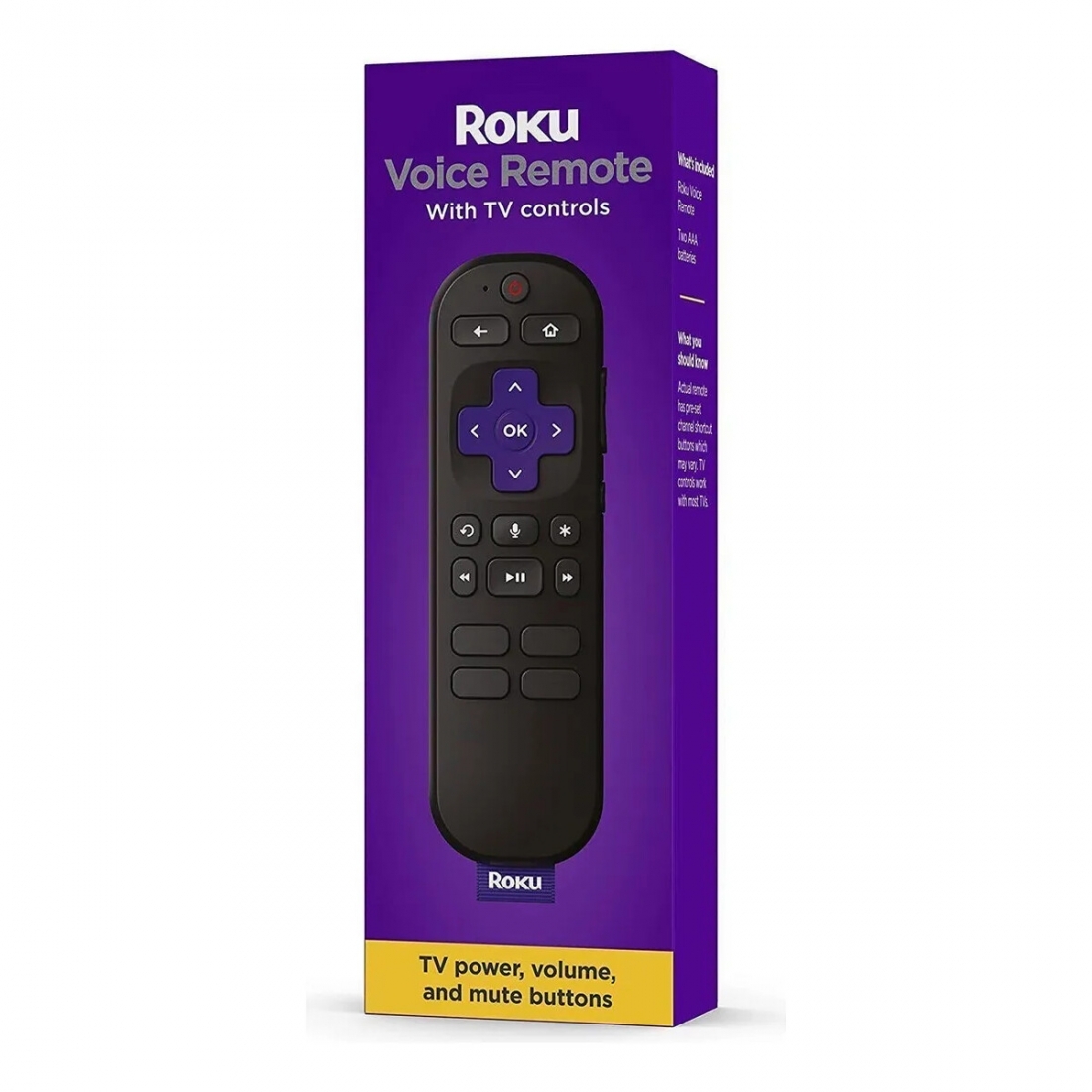 Roku Ultra Remote with TV Controls