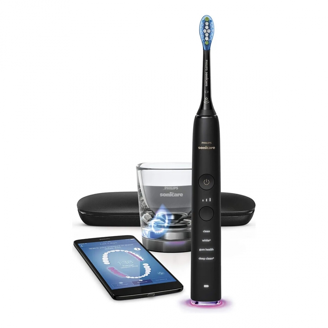 Philips Sonicare Brilliant Clean - Rechargeable Toothbrush -  Black Me
