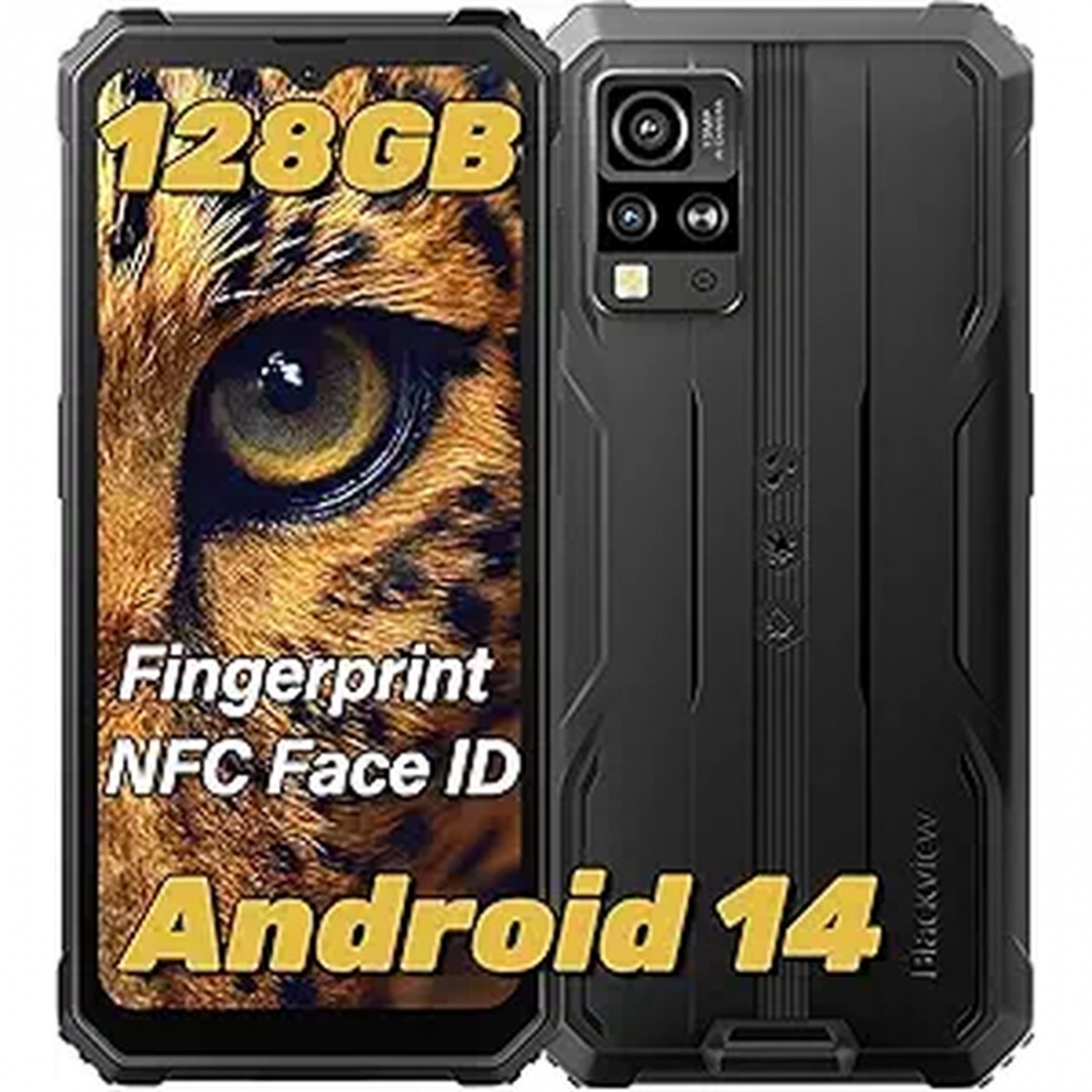 Blackview BV4800 Pro  6.56 4+128GB Black LTE Dual Sim Rugged