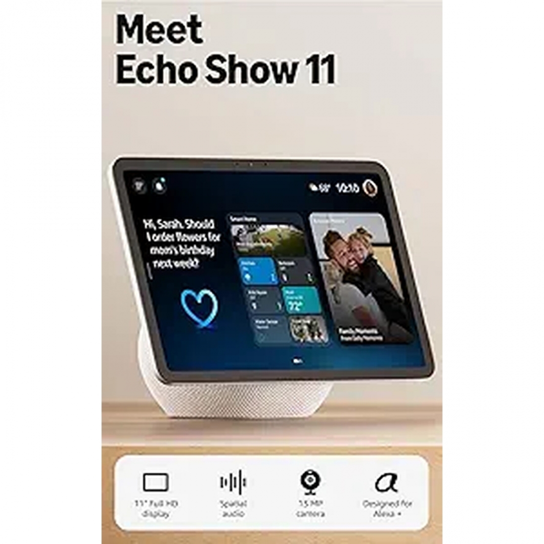 Echo Show 11 Glacier White