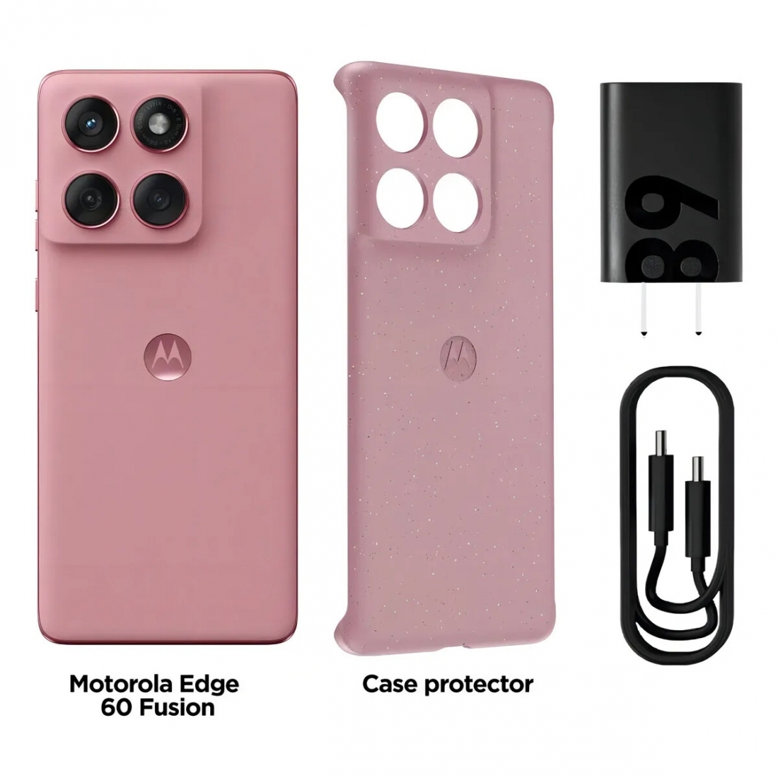 Motorola Edge 60 Fusion 5G Zephyr (Rosa) Dual Sim 8+256GB PB7D0019CR