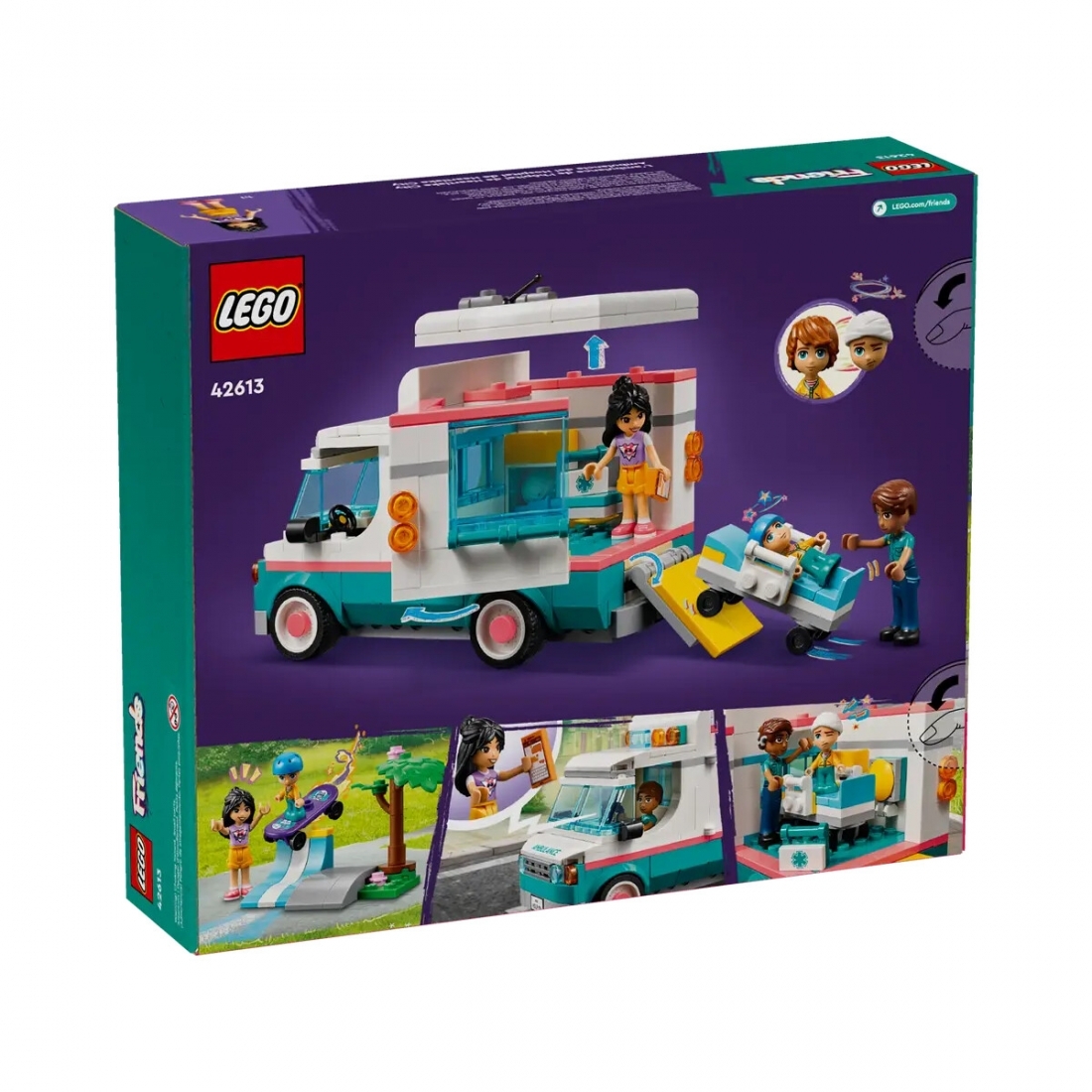 LEGO Friends Heartlake City Hospital Ambulance Set 42613