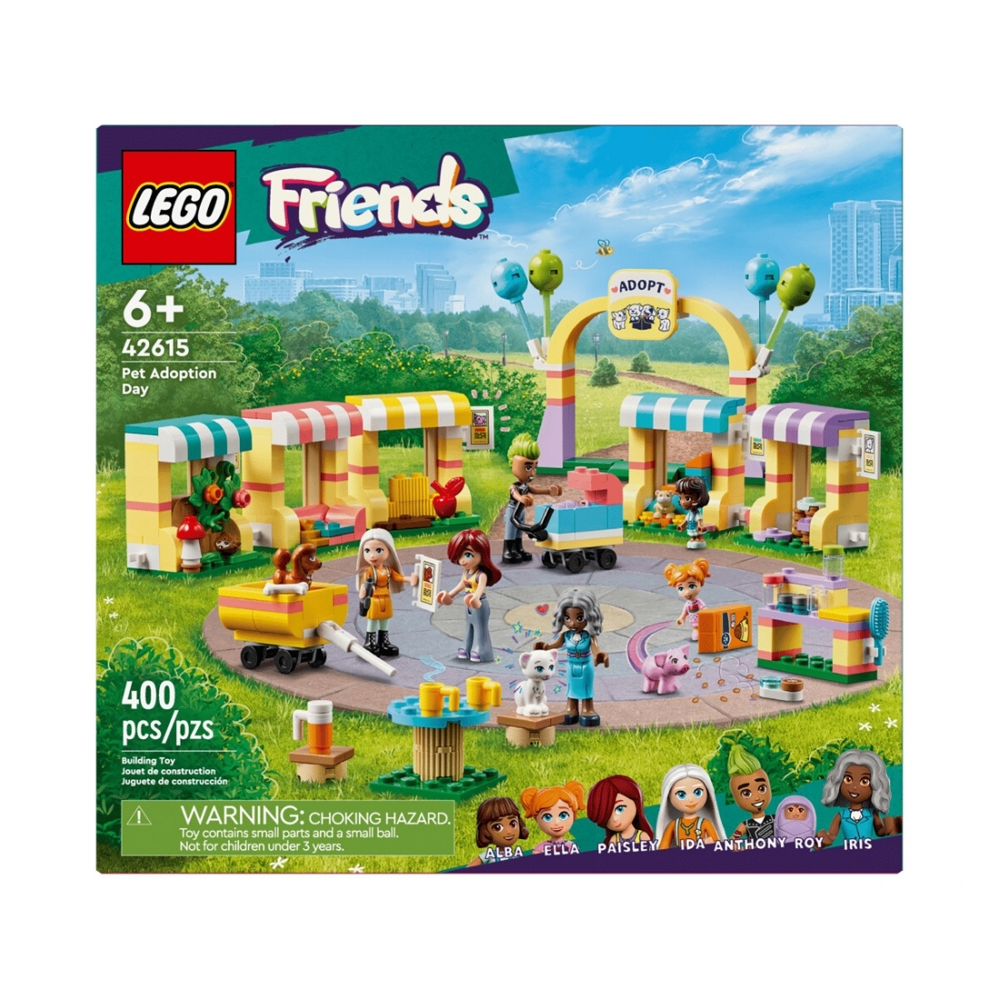 LEGO Friends Pet Adoption Day Toy 42615