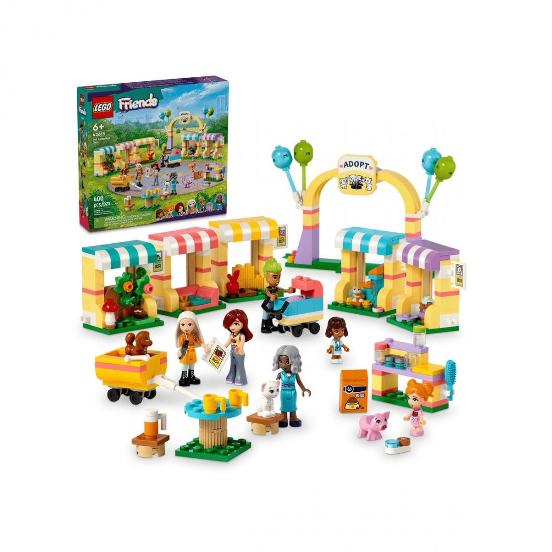 LEGO Friends Pet Adoption Day Toy 42615