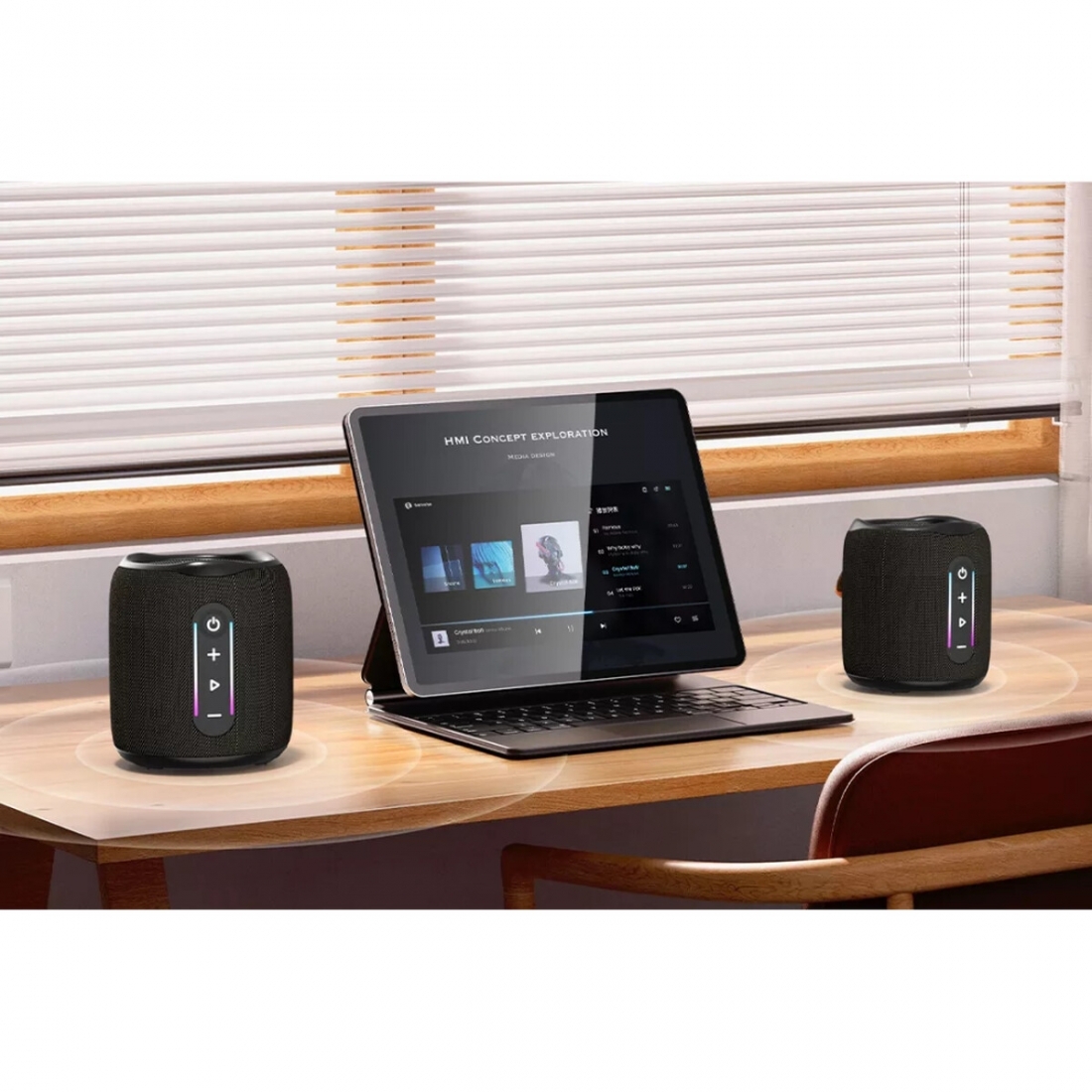 Blackview AuraBass 2 Parlante Bluetooth 10W IPX7 RGB