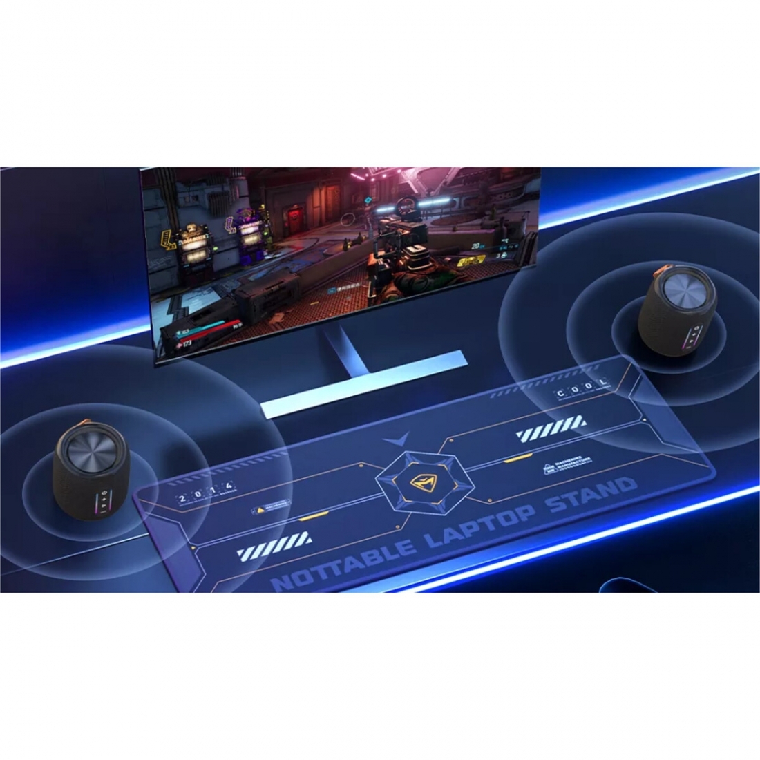 Blackview AuraBass 2 Parlante Bluetooth 10W IPX7 RGB