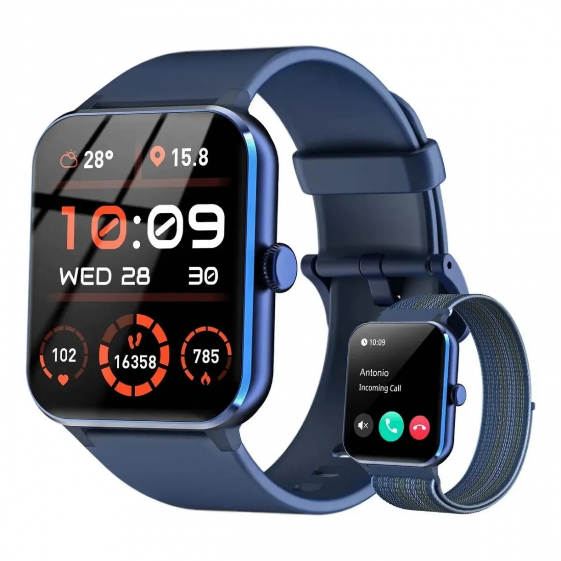 Smartwatch Blackview R50 BT Calling 1.85 Azul