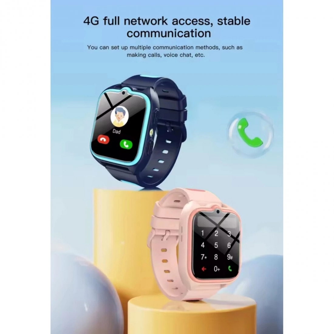 Smartwatch Blackview Z30 Kids 4G GPS C�mara Azul