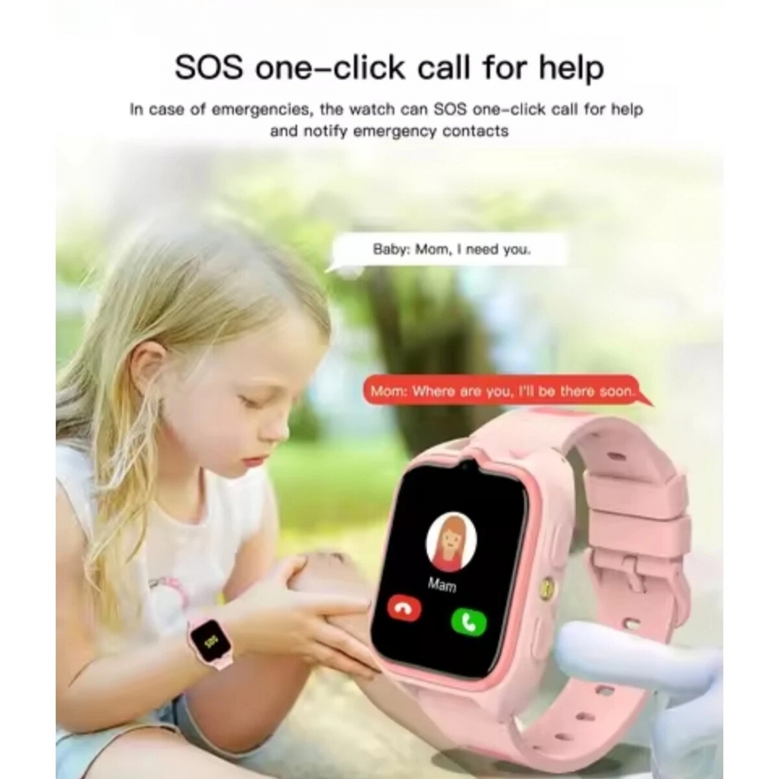 Smartwatch Blackview Z30 Kids 4G GPS C�mara Azul