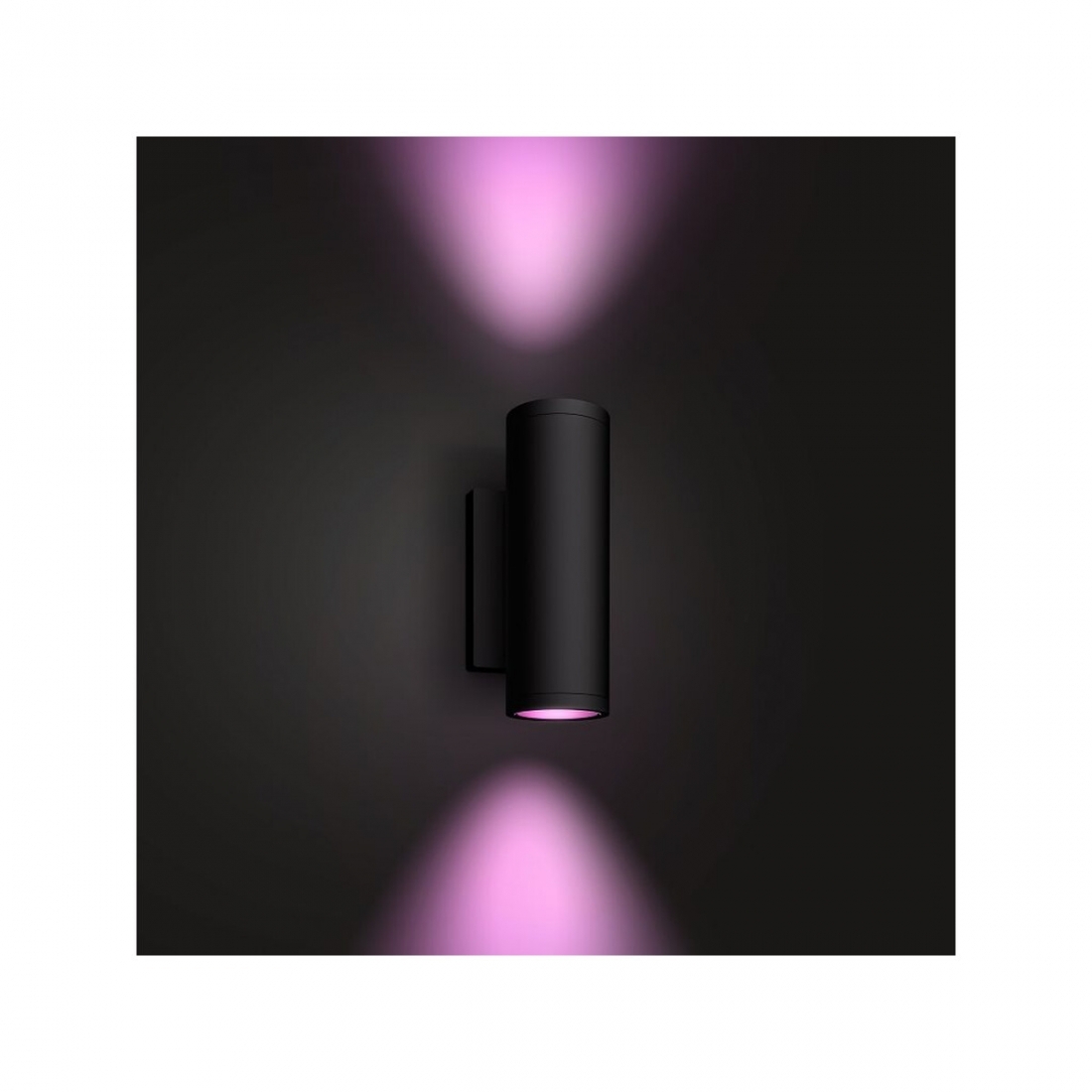Philips Hue White and Color Appear Wall Light - Black