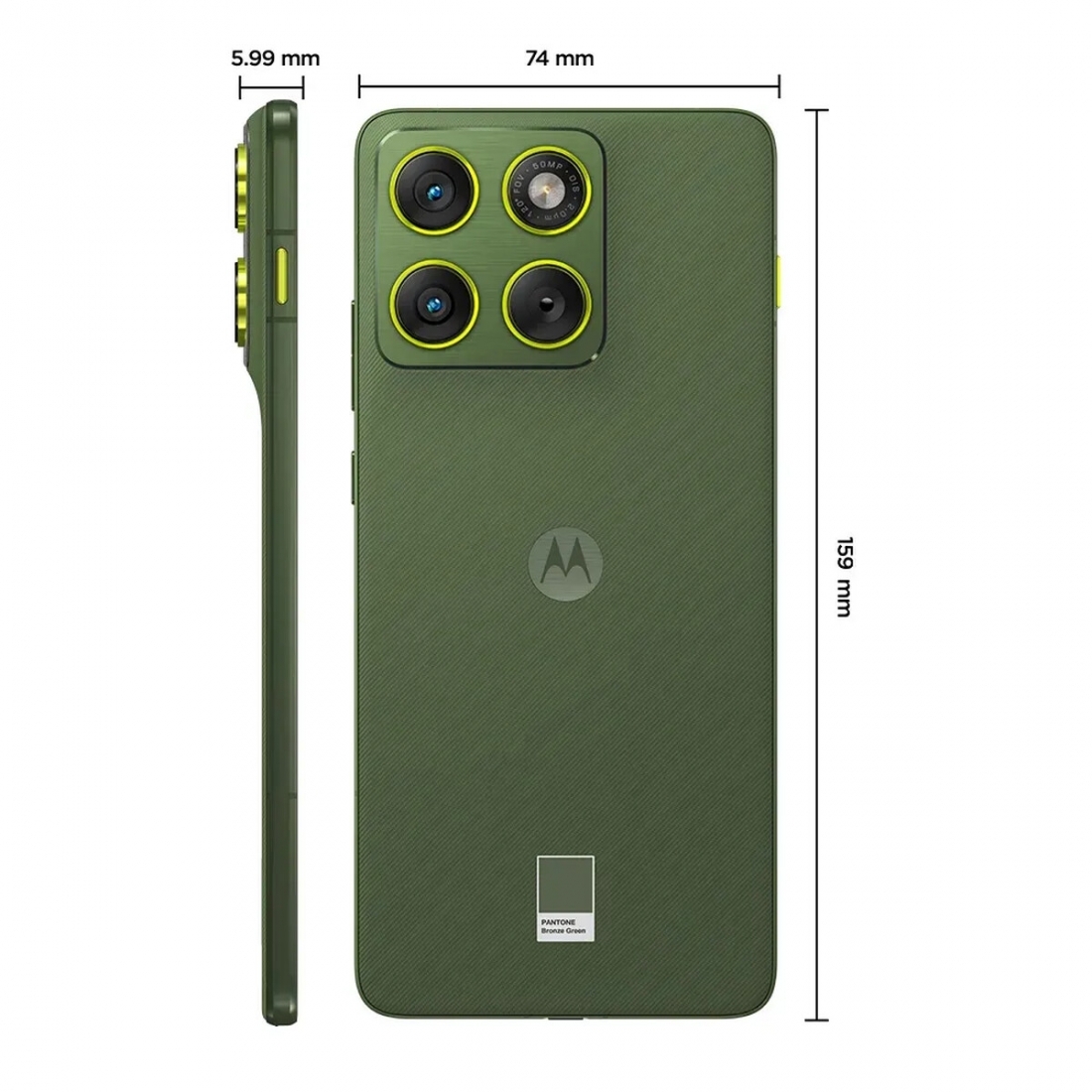 Motorola Edge 70 Fusion Sporting Green (Verde) Dual Sim 8+256GB PBBB00