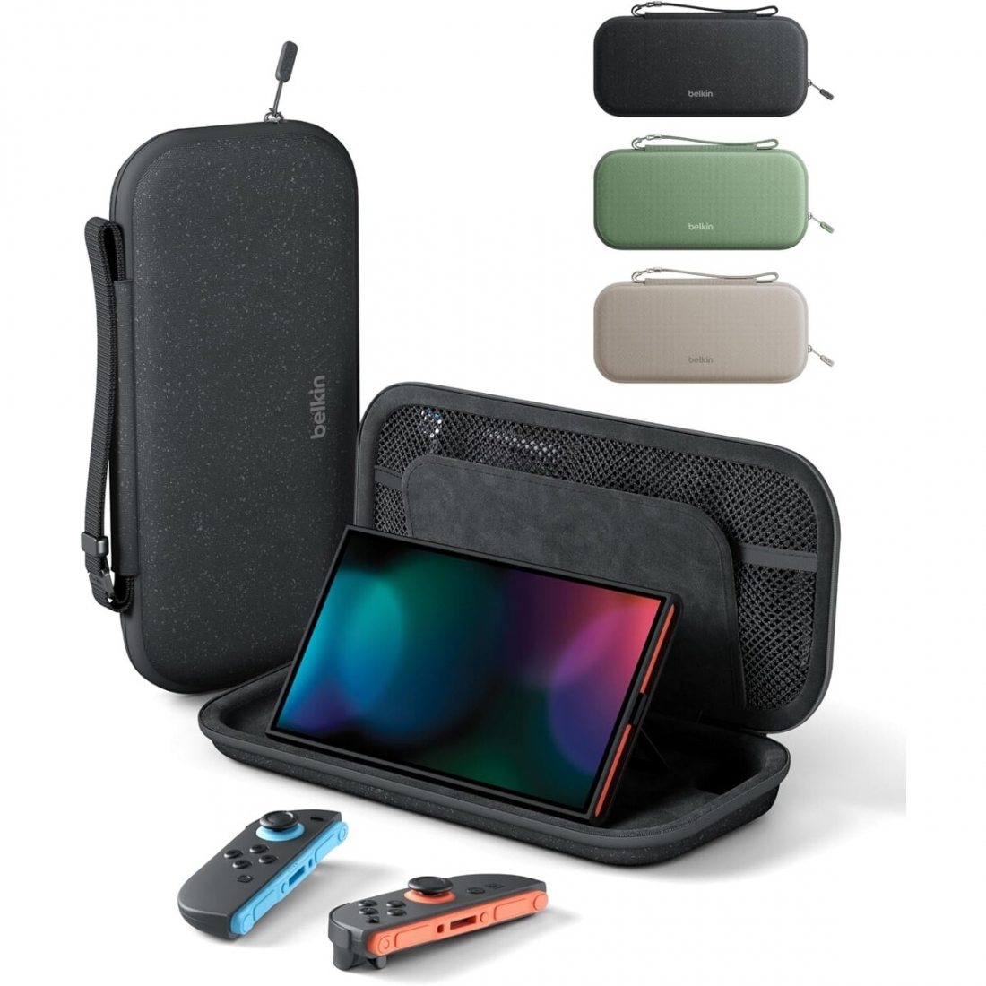 Belkin Case for Nintendo Switch 2, Travel - Charcoal