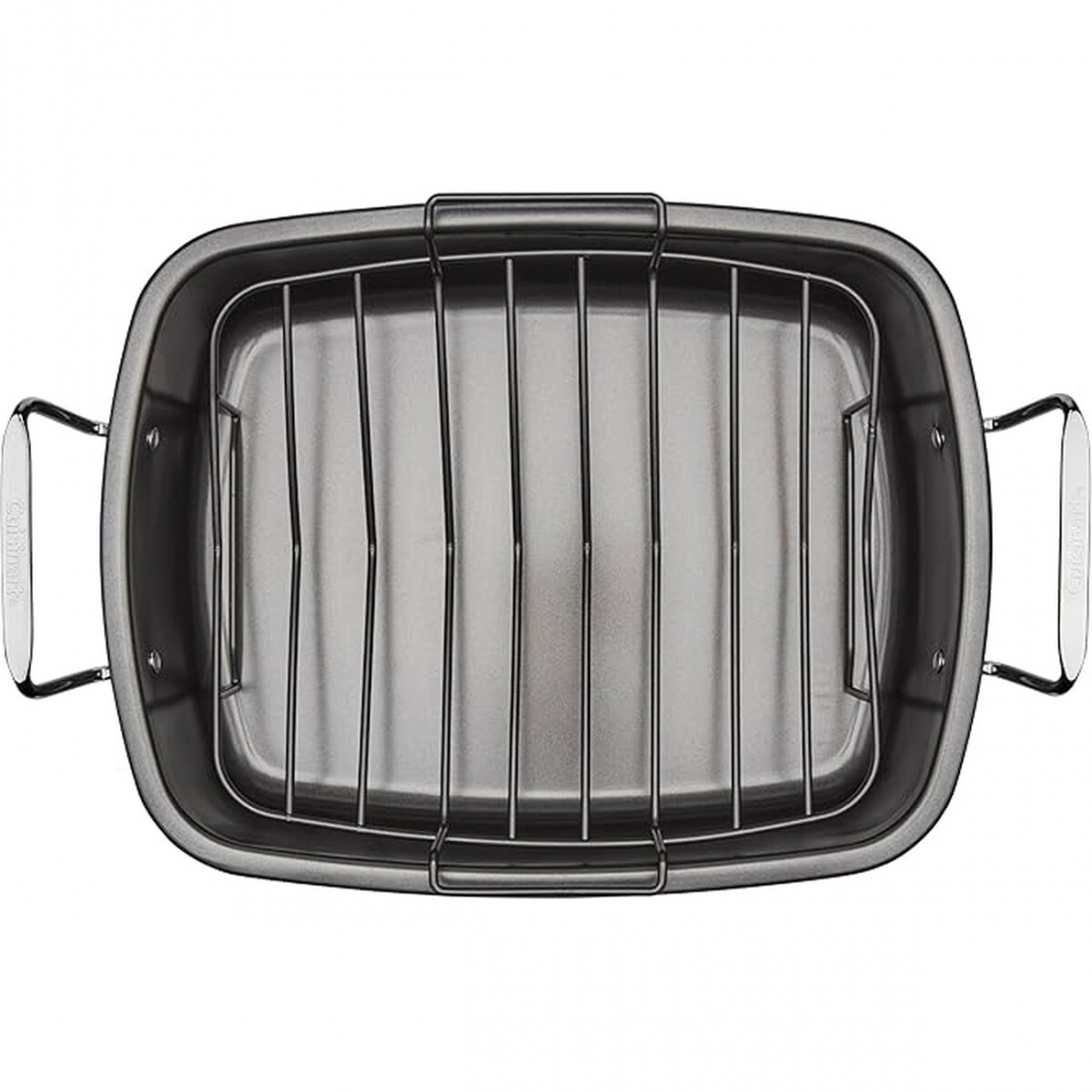 Asadera Cuisinart 16� Antiadherente Con Rejilla