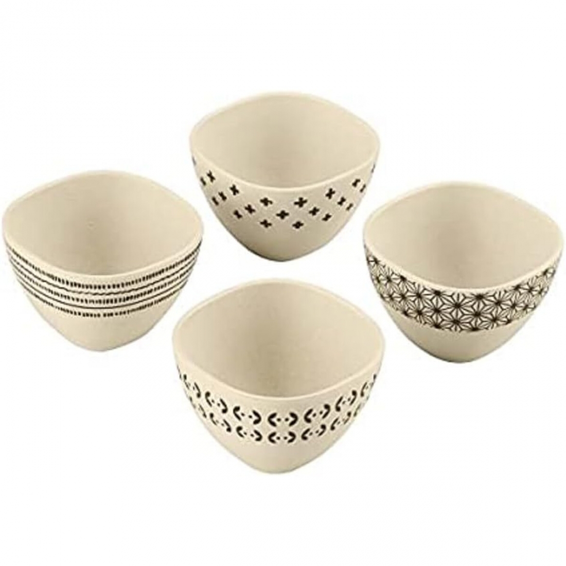 Bowls Bamboo Cuisinart Set X4 