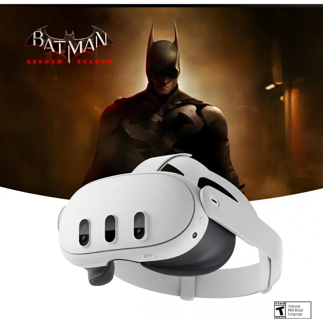Meta Quest 3 512GB - Virtual Reality HeadSet, Get Batman: Arkham Shado